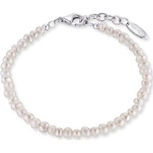 Engelsrufer - Armband - Zilver - 925 Sterlingsilver - Zoetwaterparels - Verstelbaar