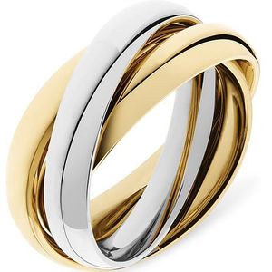 ESPRIT - Damesring Bold 88673484 - Geelgoud - Zilver - Edelstaal