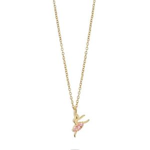 FAVS - Little Friends - Ketting - Geelgoud - Zilver 925