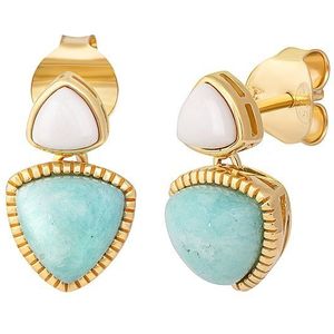 Caï - Oorknopjes - Goud - Zilver 925