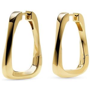 JETTE - SIMPLE 88853768 - Creolen - Geelgoud - Zilver 925