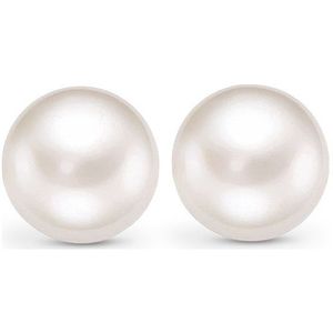 CHRIST - Oorknopjes - Witgoud - 585