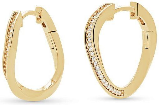 Jette - Oorringen - Geel Goud - Zilver - Zirkoon