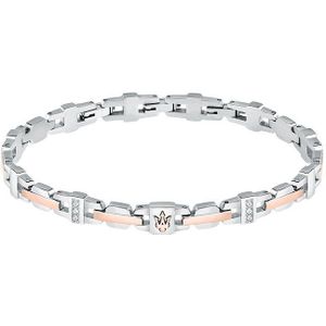 Armband - Zilver - Staal - Glossy Afwerking