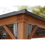 TOOLPORT Tuinpaviljoen Forest Superior grijs, 3x3m