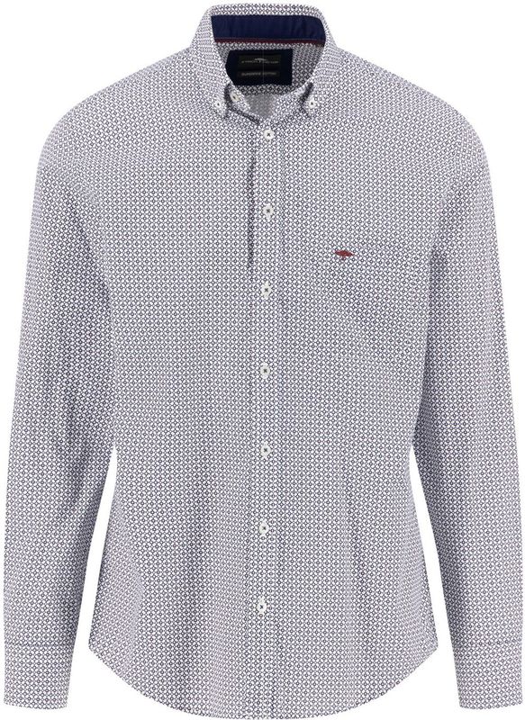 Fynch Hatton - 15096210 - Overhemd - Gestippeld - Met Lange Mouwen