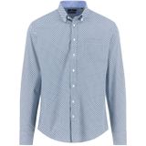 Fynch Hatton - 15085480 - Overhemd - Lange Mouwen - Casual Fit - Stempelprint - Premium Katoen