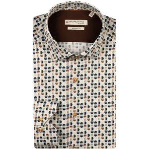 Giordano - 527821 - Heren Overhemd - 100% Katoen - Modern Fit - Kleurnummer 70