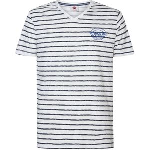 Petrol Striped T-shirt - M-1030-TSV630