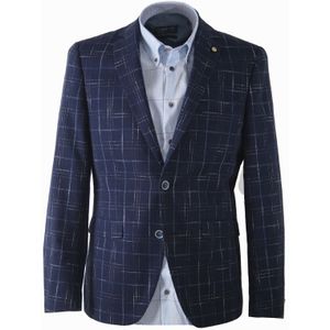 Carter & Davis - 2628-2427 - Heren Colbert - Geruit - Modern Fit