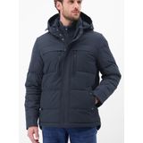 Lerros - Gewatteerde Jas - Blue night - Met Capuchon - 4 Zakken