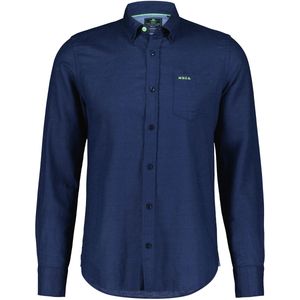 NZA - Tuai - Overhemd - Blauw - Linnen/Katoen - Modern Fit