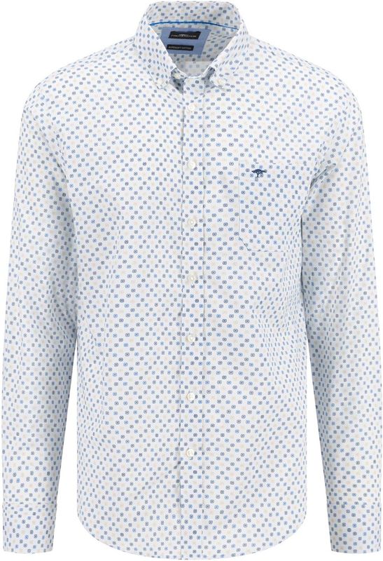 Fynch Hatton - Kleurrijke Combi Prints - Overhemd - Lange Mouwen