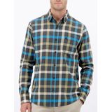 LERROS Geruit Flanellen Heren Overhemd - 25N1497
