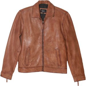 Dekkers - Franco - Leren Jack - Zwart - Slim Fit - 100% Lamsleder