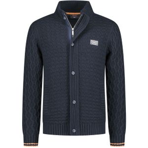 NZA - Wollen Vest - Blauw - Met Rits