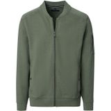 Casamoda - Sweatjacke - Groen - Vest - 454476600/325