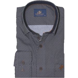 Eden Valley Modern fit Overhemd met print - 515041-14-M