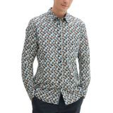 Tom Tailor - 1042669 - Overhemd - Grafische Allover Print - Slim Fit