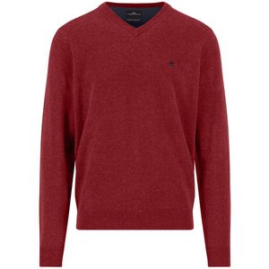 Fynch Hatton Basic Wollen V-hals Trui - 1510-302