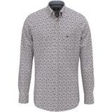 Fynch-Hatton Overhemd Allover Print Regular Fit