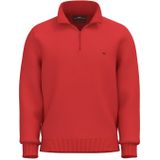 Fynch-Hatton - Gebreide Pullover - Katoen - Regular Fit - Opstaande Kraag