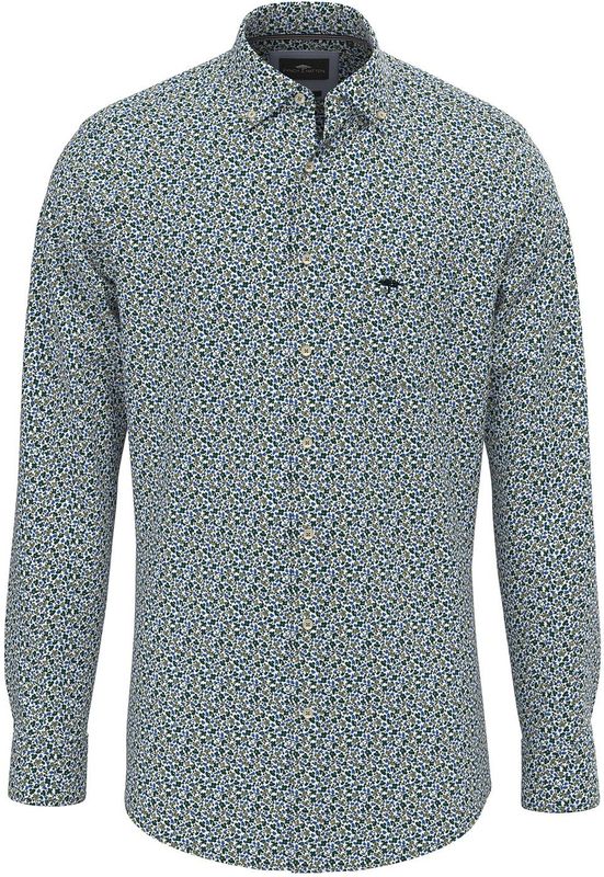 Fynch-Hatton - Overhemd - Bloemenprint - Casual Fit - Lange Mouwen