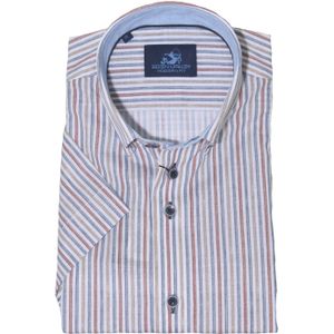 Eden Valley Gestreept Modern fit Overhemd Korte mouw - 216119.98