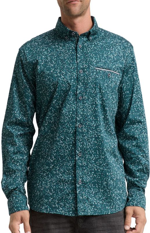 Tom Tailor Coulrful printed stretch shirt dessin