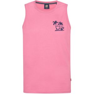 Petrol Industries - Heren Logo Singlet - Rood - 100% Katoen
