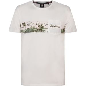 Petrol T-shirt Heren - M-1040-TSR667