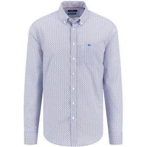 Fynch-Hatton - Ref.1412 5160 - Overhemd - Kleurrijke Combi Prints - 100% Katoen