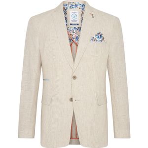 A Fish Named Fred Linnen Stripe Colbert - 31.102