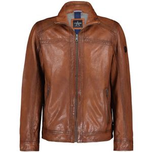 Donders Leren heren jas - 52365