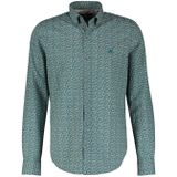 Lerros - Heren Overhemd - Allover Print - Katoen - Regular Fit - Kleurnummer 420