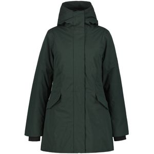 Icepeak - Maben - Dames Parka - Groen - Waterdicht - Ademend