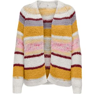 Only - ONLALYSSA LIFE LS OPEN CARDIGAN - Vest - Birch - Regular Fit