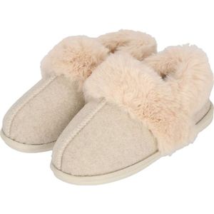 Apollo Home Boots Felt + Fur Pantoffels