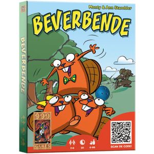 999 Games Beverbende - Tactisch geheugenspel voor gezinnen met kinderen