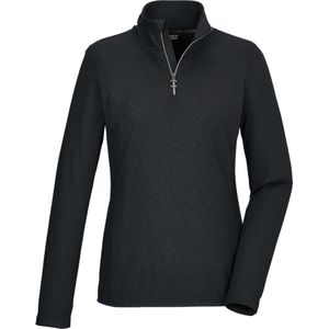 Zwart - Longsleeve - Polyester/Elastaan - Sportief