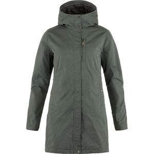 Jas Fjallraven Women Kiruna Padded Parka Basalt