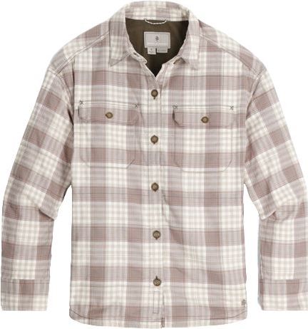 Royal Robbins Womens Vista Flannel Shacket Blouse (Dames |grijs)