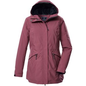 killtec dames Outdoor parka/functionele parka met capuchon KOW 19 WMN PRK, hellpflaume, 40, 43307-000