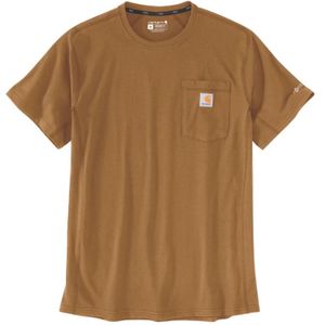 Carhartt - Force - T-shirt - Basil Heather - 65% Katoen/35% Polyester - Korte Mouw