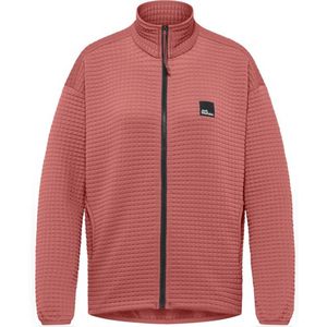 Jack Wolfskin - Mogari Full Zip - Fleece - Blauw - Ademend Waffle-Fleece