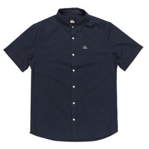 Quiksilver - Mw Premium Stretch - Overhemd - Katoen-elastaanmix - Korte Mouwen