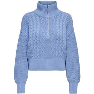 Only - DORITTA - Schipperstrui - Regular Fit - Katoenmix - Effen/Gestructureerd