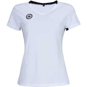 The Indian Maharadja Tech Shirt  Sportshirt - Maat 140  - Meisjes - wit/zwart