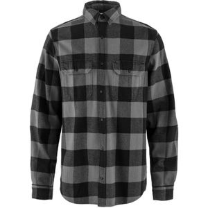 Fjällräven - Övik Heavy Flannel Shirt - Overhemd - Grijs/Zwart