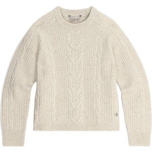 Royal Robbins - Rockcraft Cable Crew - Trui - Dames - Merinowol - Soapstone Heather